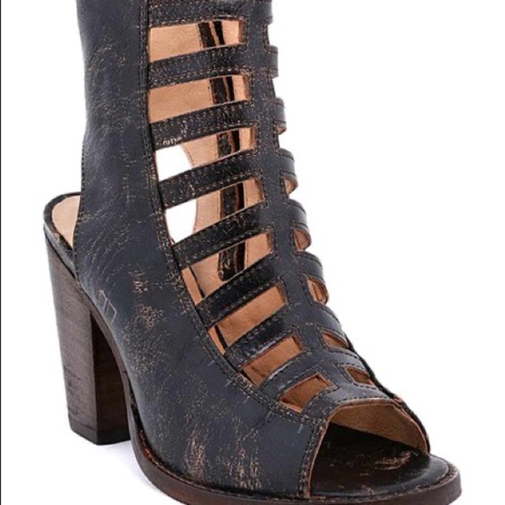 New Size 7.5 Bed Stu Open Toe Heels